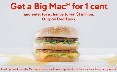 mcdonalds big mac for a penny 2017